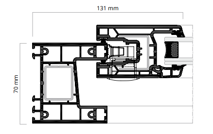 PVC6 - C 70 CORREDERA